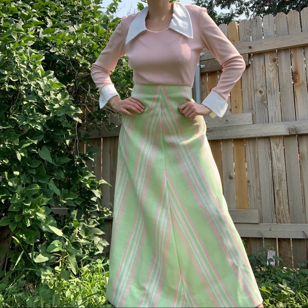 Vintage 1970s Joseph Magnin Dress Union-made